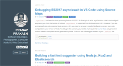 Desktop Screenshot of pranavprakash.net